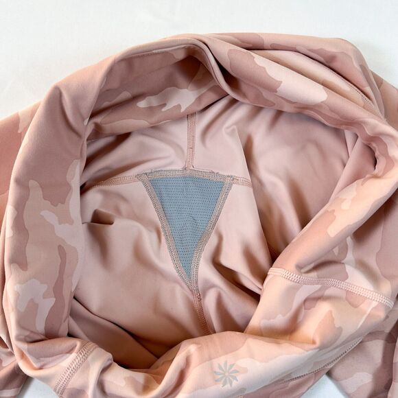 Athleta Elation Camo 7/8 Tight Leggings 1X Pink Athleisure Active Gym‎ Lounge - Picture 9 of 9